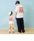 のびっとカットツイル柄ショートパンツ