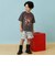 のびっとカットツイル柄ショートパンツ