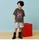 のびっとカットツイル柄ショートパンツ