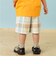 のびっとカットツイル柄ショートパンツ
