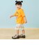 のびっとカットツイル柄ショートパンツ
