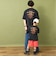 【Penfield】【親子リンク】【接触冷感】キッズメッセージロゴバックBIG Tシャツ