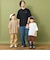 【Penfield】【親子リンク】【接触冷感】キッズメッセージロゴバックBIG Tシャツ