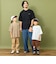 【Penfield】【親子リンク】【接触冷感】キッズメッセージロゴバックBIG Tシャツ