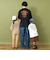 【Penfield】【親子リンク】【接触冷感】キッズメッセージロゴバックBIG Tシャツ
