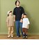 【Penfield】【親子リンク】【接触冷感】DADメッセージロゴバックBIG Tシャツ
