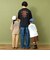 【Penfield】【親子リンク】【接触冷感】DADメッセージロゴバックBIG Tシャツ