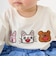 【ノンタン】アップリケ長袖Tシャツ