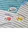 【TOMICA/接触冷感】マルチボーダー半袖Tシャツ