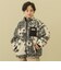 リバーシブル総柄ボアジャケット