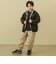 リバーシブル総柄ボアジャケット