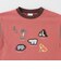 アソート刺しゅうワッペン長袖Tシャツ