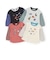 アソート刺しゅうワッペン長袖Tシャツ