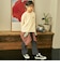 ワッフルワイド長袖Tシャツ