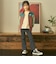 ワッフルワイド長袖Tシャツ