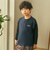 ワッフルワイド長袖Tシャツ