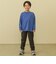 エルボーパッチ切り替え長袖Tシャツ