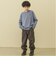 【365D.】ワンポイント刺しゅうワイド長袖Tシャツ