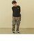 【365D.】ワンポイント刺しゅうワイド長袖Tシャツ