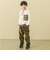 【防汚】シャツレイヤード風長袖Tシャツ
