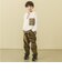 【防汚】シャツレイヤード風長袖Tシャツ