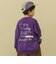 【防汚】袖プリントBIG長袖Tシャツ