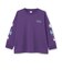 【防汚】袖プリントBIG長袖Tシャツ