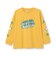 【防汚】袖プリントBIG長袖Tシャツ