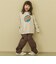 【防汚】袖プリントBIG長袖Tシャツ