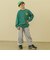 【防汚】フード転写BIG長袖Tシャツ