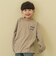 【防汚】フード転写BIG長袖Tシャツ
