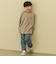 【防汚】フード転写BIG長袖Tシャツ