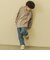 【防汚】フード転写BIG長袖Tシャツ