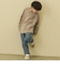 【防汚】フード転写BIG長袖Tシャツ