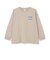 【防汚】フード転写BIG長袖Tシャツ