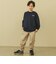 【防汚】フード転写BIG長袖Tシャツ