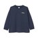 【防汚】フード転写BIG長袖Tシャツ