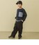 ドロスト付きストレッチツイルカーゴパンツ