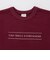 ロゴ刺しゅう長袖Tシャツ