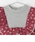 フリルチュニックドッキング長袖Tシャツ