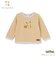 【モンポケ】接結アップリケ長袖Tシャツ