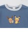 【モンポケ】接結アップリケ長袖Tシャツ