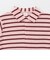 ボーダーポロ衿長袖Tシャツ
