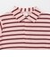 ボーダーポロ衿長袖Tシャツ
