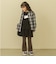 【防汚】カットティアード長袖チュニック