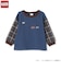 【TOMICA】チェックドッキング長袖Tシャツ