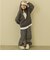 【毛玉ガード裏毛】ワイドスウェットZIPパーカー