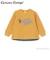 【おさるのジョージ】接結アップリケ長袖Tシャツ