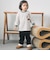 【おさるのジョージ】マルチボーダー長袖Tシャツ