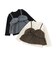 【セットアップ着用可】【リンク】チェックリボンキャミドッキングチュニック